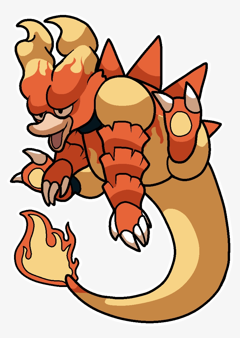 Magmar Png - Magmar, transparent png