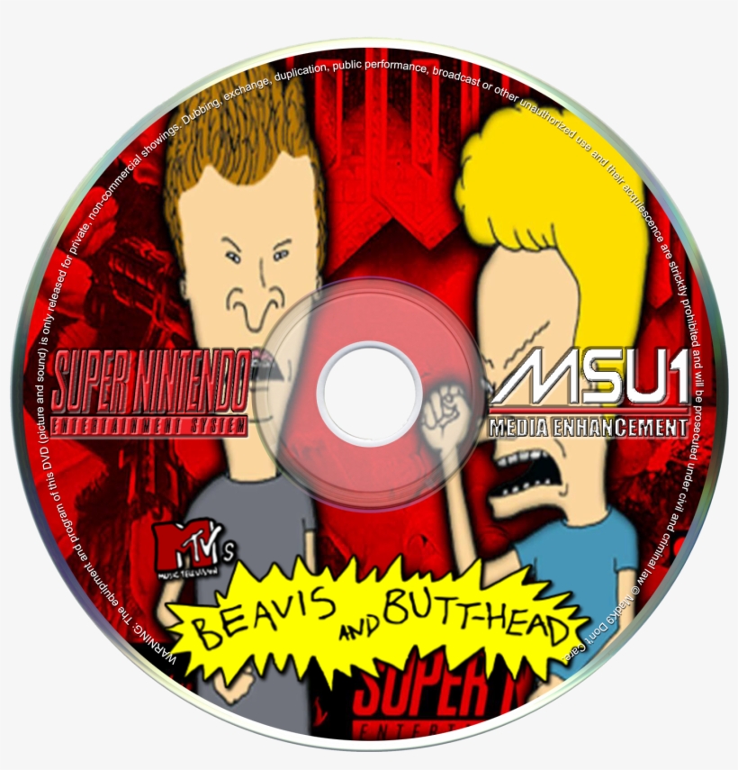 830735960 Disc Beavisandbutt-head - Portable Network Graphics, transparent png