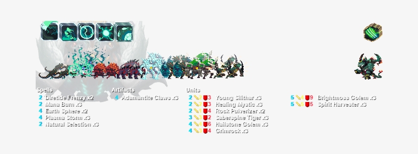 700 Spirit Magmar Control - Duelyst Vetruvian Deck, transparent png