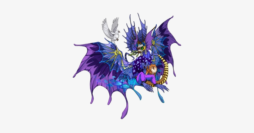 7708944 350 - Dragon, transparent png