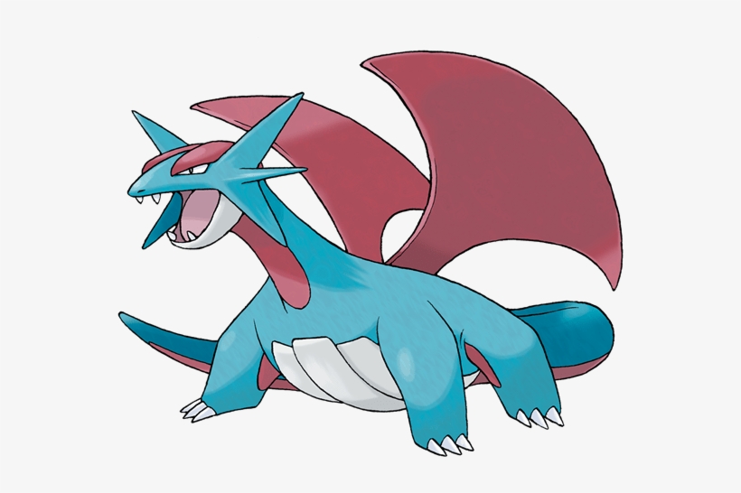 Pokémonpokemon Alpha Sapphire And Omega Ruby Drops - Pokemon Salamence, transparent png