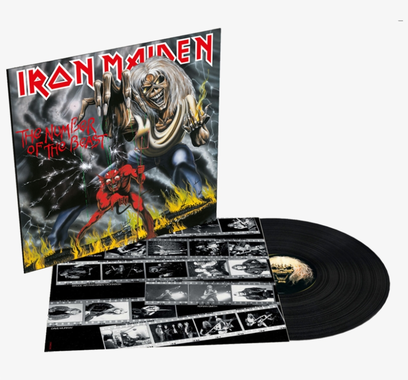The Number Of The Beast - Iron Maiden The Number Of The Beast Vinyl 2014, transparent png