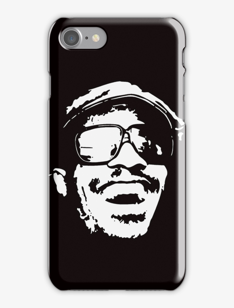 Stencil Stevie Wonder Iphone 7 Snap Case - Stevie Wonder Shirt, transparent png