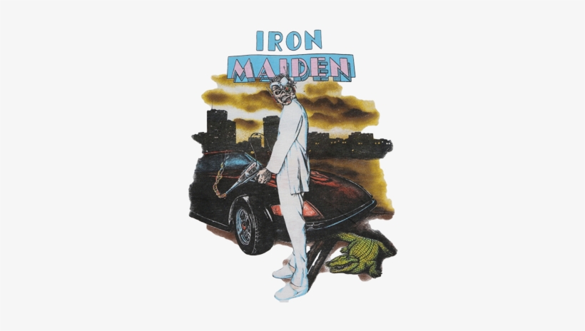 Iron Maiden - Iron Maiden Miami Vice Shirt, transparent png