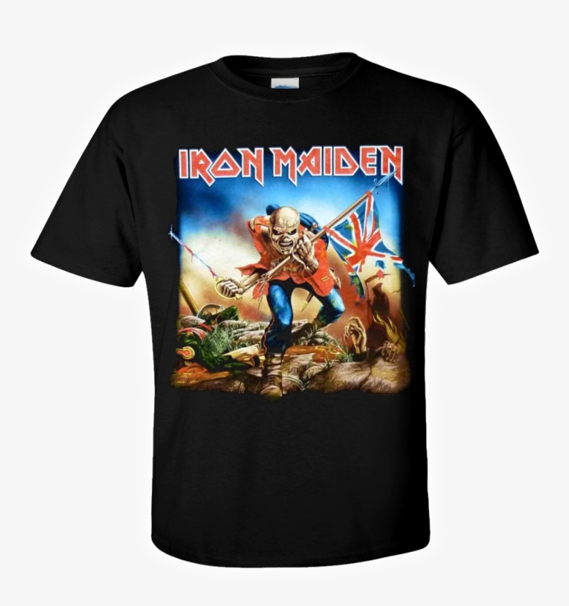 Iron Maiden Official T-shirt The Trooper New Wave Of - Iron Maiden The Trooper, transparent png