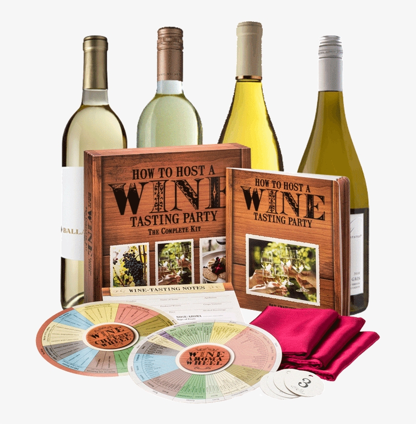 Sold Out Chardonnay Tasting Kit - Host A Wine Tasting Party:, transparent png