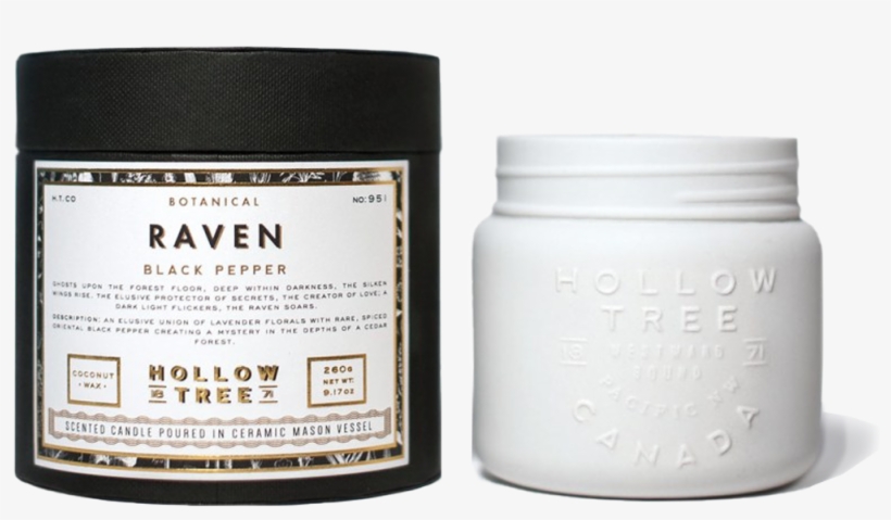 Raven Candle - Hollow Tree Canada Candles, transparent png