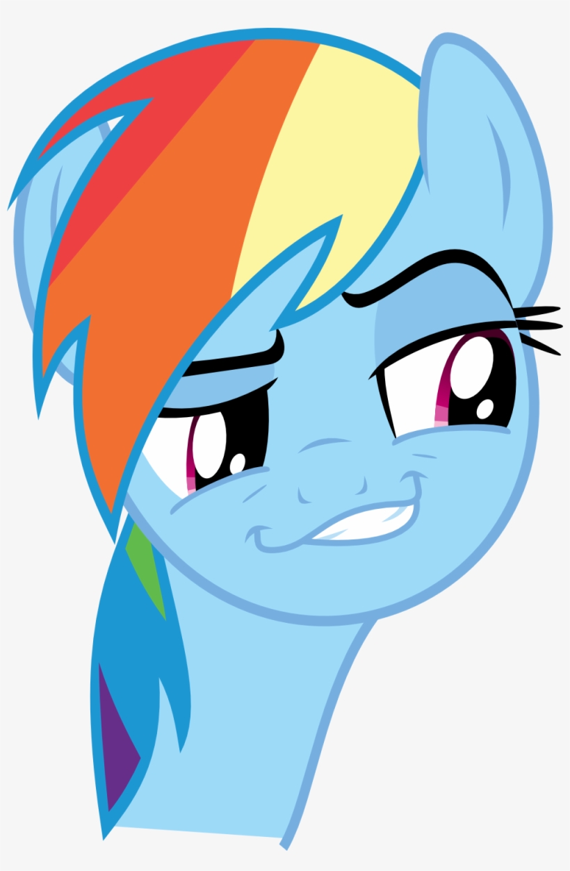 Post 31612 0 19230500 1421737934 Thumb - Rainbow Dash Troll Face, transparent png