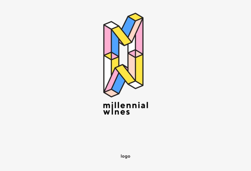 Millennial Wines Logo, transparent png