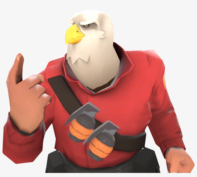 Comment Picture - Tf2 Soldier Bird, transparent png
