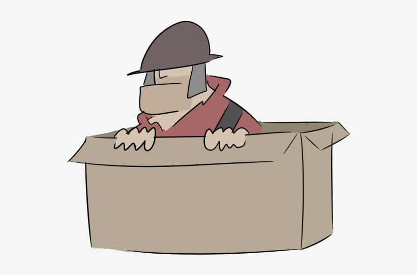 Tf2 Soldier - Cartoon, transparent png