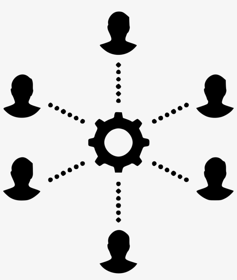 Business Group People Team Teamwork Comments - People Network Icon Png, transparent png