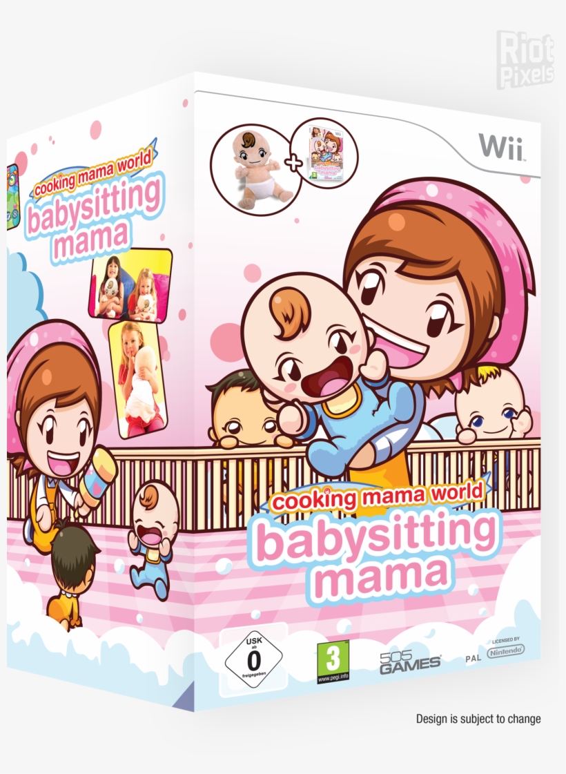 1637 × - Cooking Mama World: Babysitting Mama - Wii, transparent png