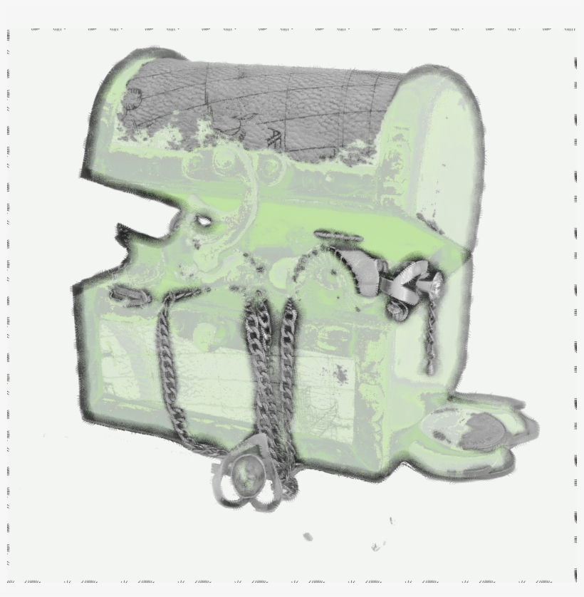 Ghostly Treasure Chest Apparition, transparent png