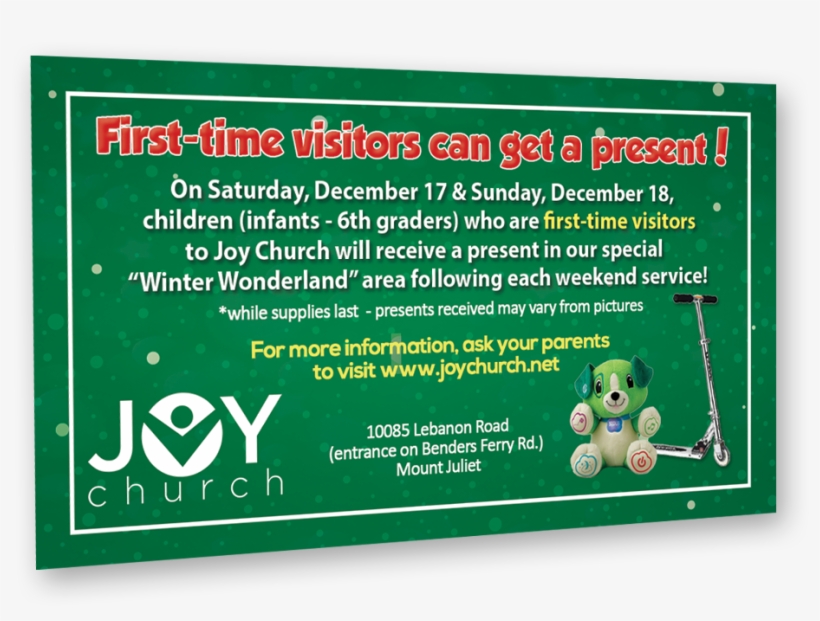 Christmas Invite Kids 2016 Business Card Back Final - Parallel, transparent png