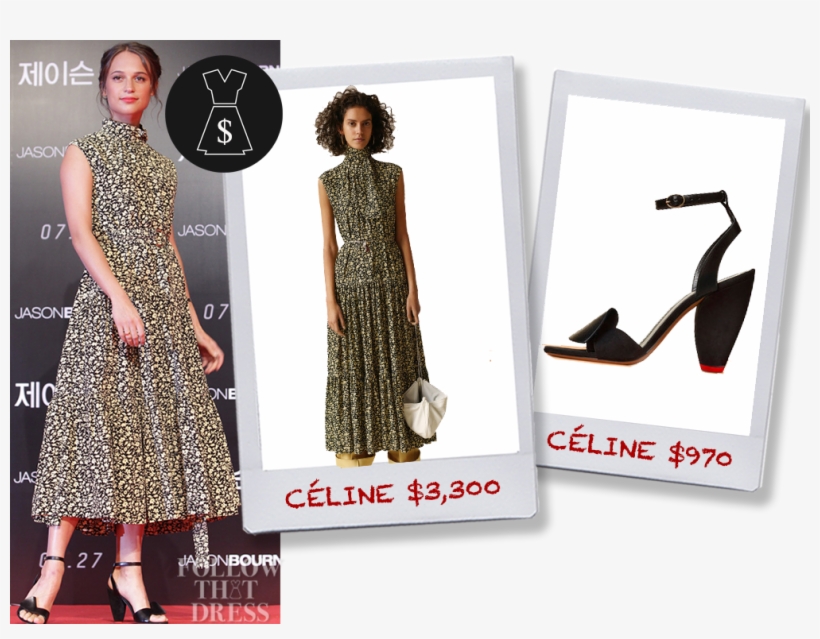 Alicia Vikandar Attended The Jason Bourne Press Conference - Celine 2016 Pre Fall, transparent png