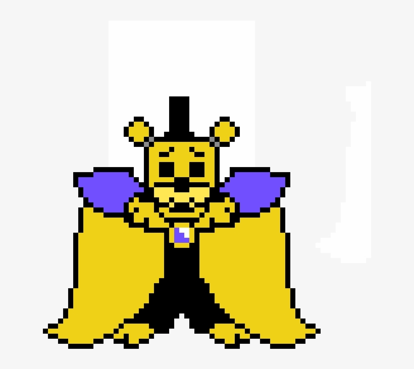 Golden Freddy=asgore - Cartoon, transparent png