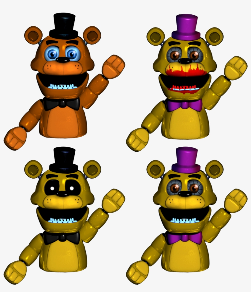 Editpuppet - Fnaf Fred Bear, transparent png