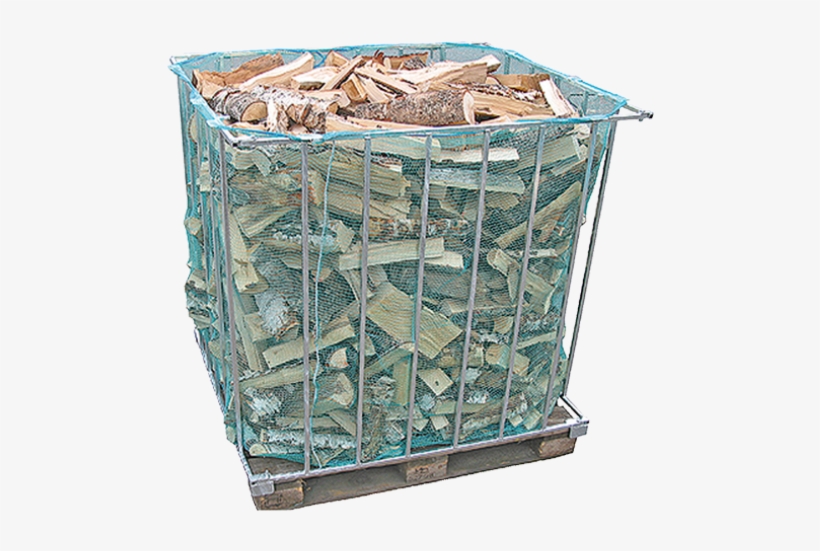 The Firewood In Large Bags For Storage And Sale - Firewood, transparent png