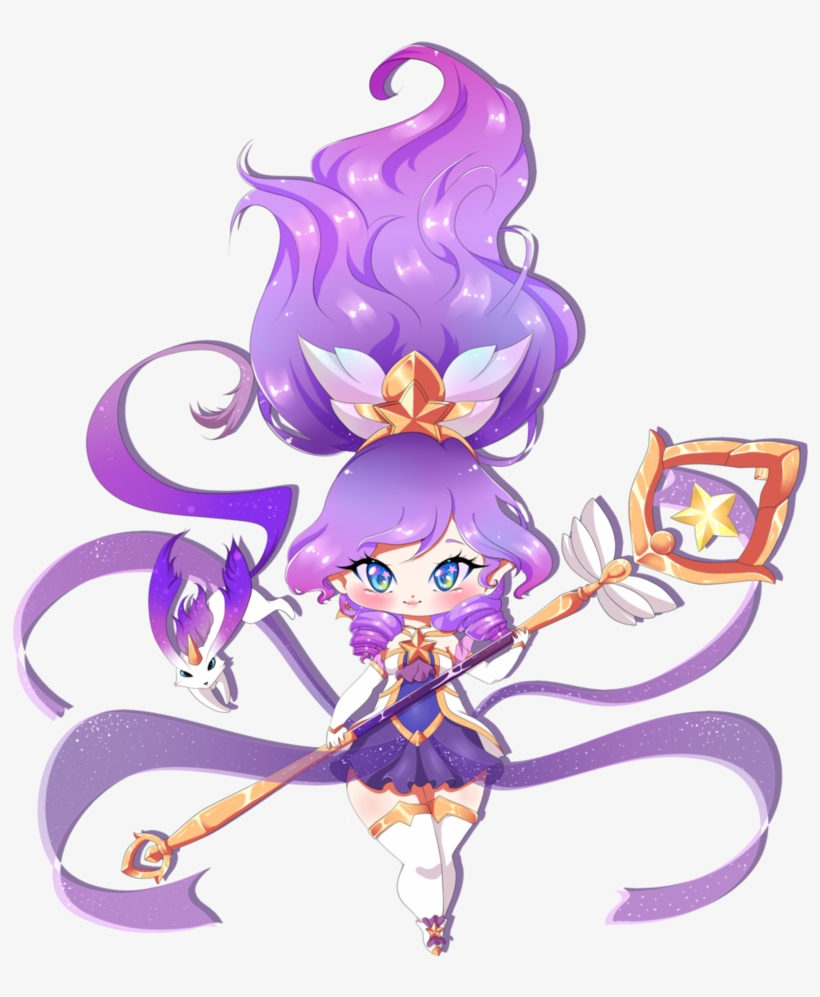 Janna Star Guardian By Cupcake-hime - League Of Legends Star Guardian Janna Chibi, transparent png