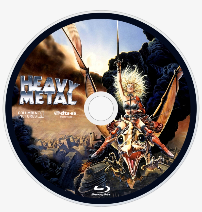 Heavy Metal Bluray Disc Image - Heavy Metal Movie Background, transparent png