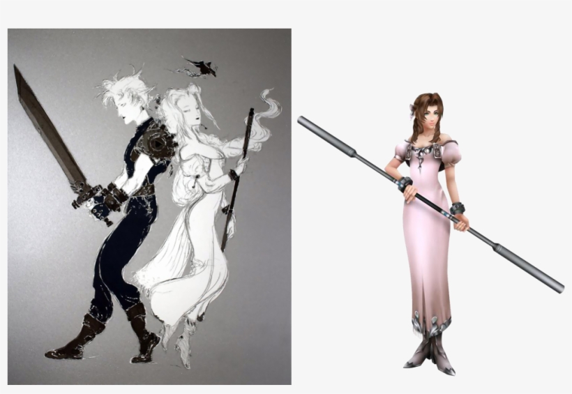 Worst/best Nomura Designs - Aerith Amano, transparent png