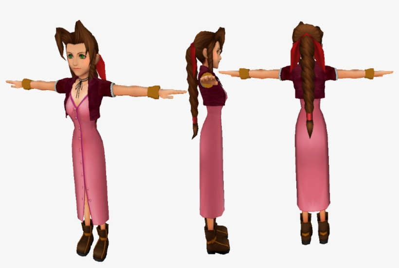Aerithwholewip1 ] - Cartoon, transparent png