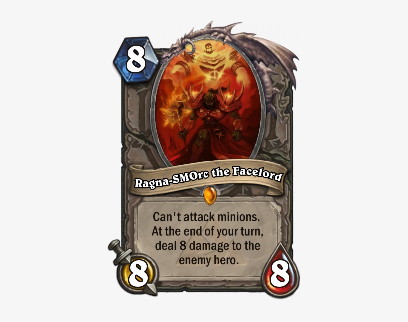 The Lord Of Going Face - Hearthstone Funny, transparent png