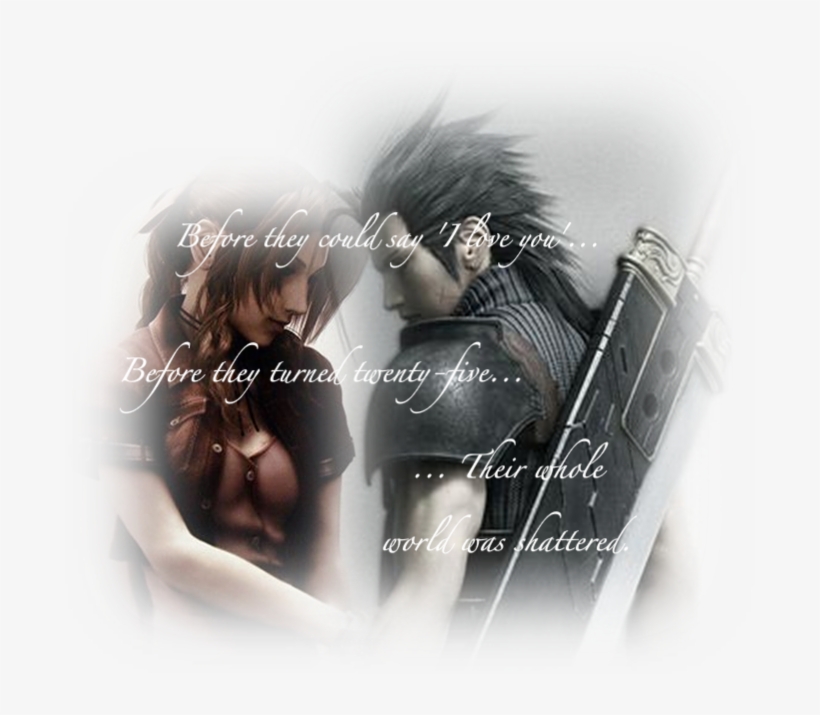 Before They Photo Zackandaerith-1 - Inspired By Aerith Aeris Gainsborough Final Fantasy, transparent png