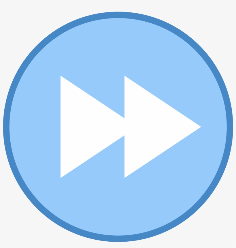 Fast Forward Round Icon - Video Conferencing Logo, transparent png