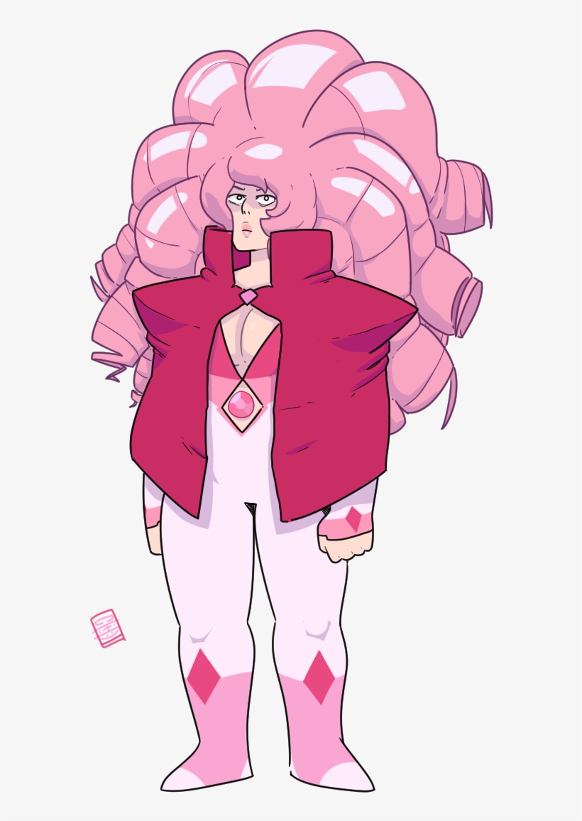 Clothing Pink Woman Fictional Character Facial Expression - Steven Universe Pink Quartz, transparent png