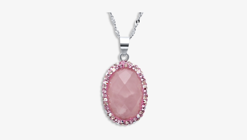 Rose Quartz - Locket, transparent png