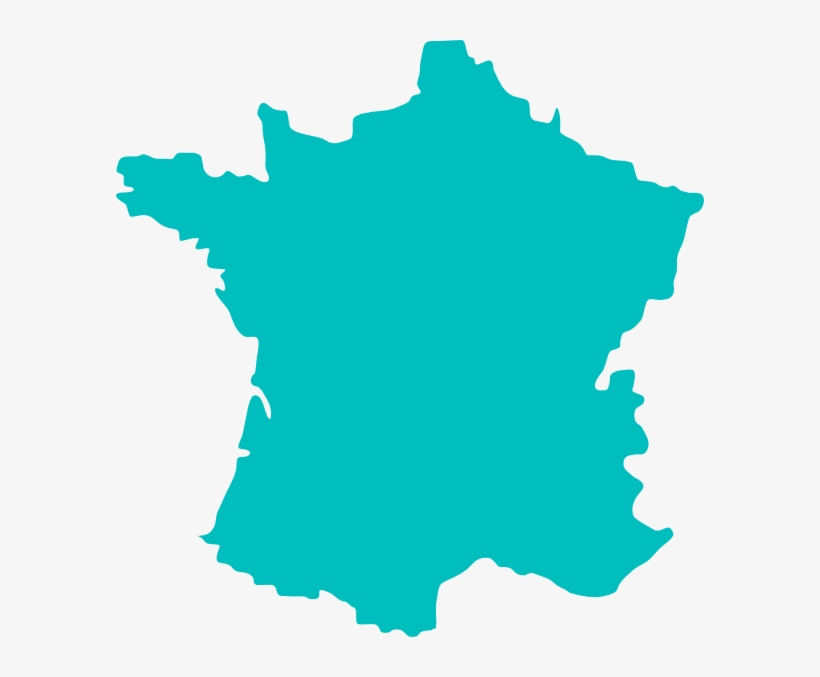 France Map Clipart, transparent png
