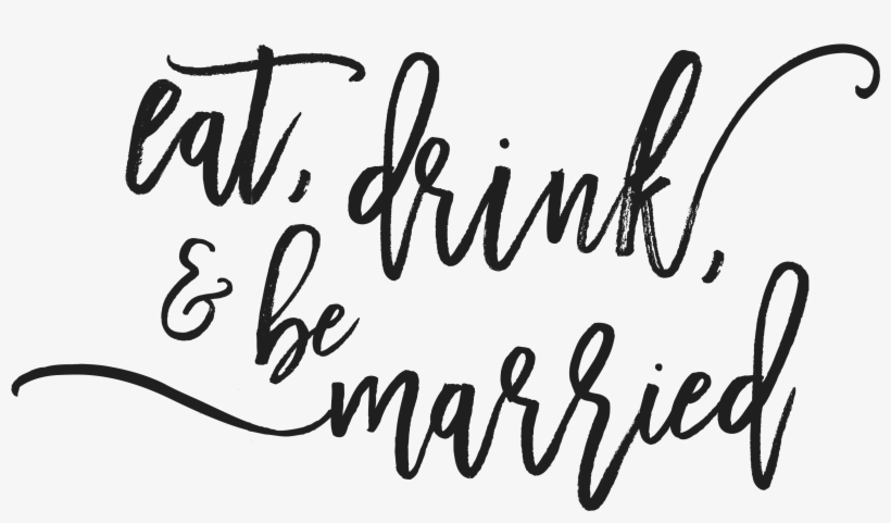 Eatdrinkbemarried - Haute Papier Return Address Stamp 4 - Haute Papier, transparent png