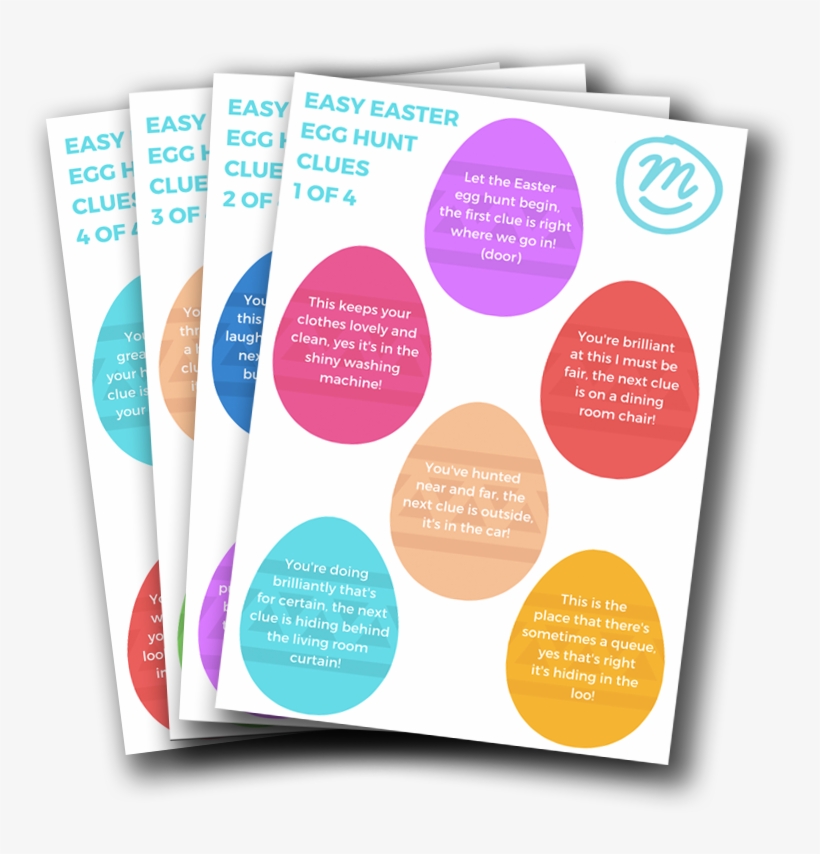 Get Your Easy Easter Egg Hunt - Flyer, transparent png