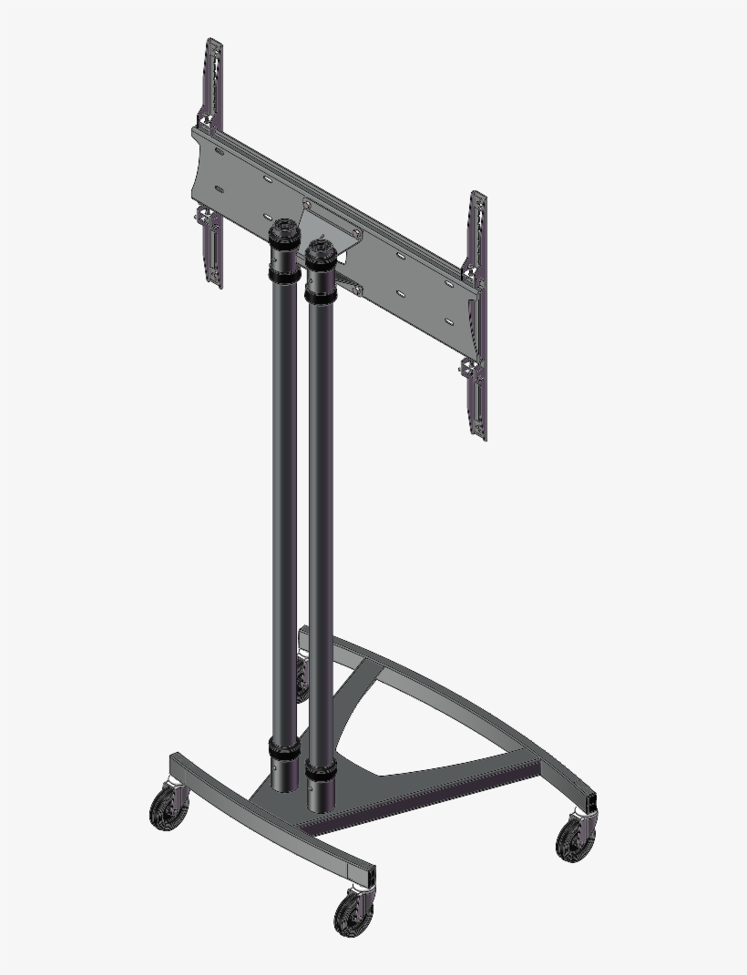 Scimitar Display Trolley Up To 70" - Television Antenna, transparent png
