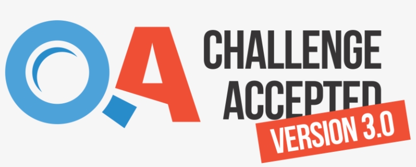 Tsd Services Was A Sponsor In The Third Edition Of - Qa Challenge Accepted, transparent png