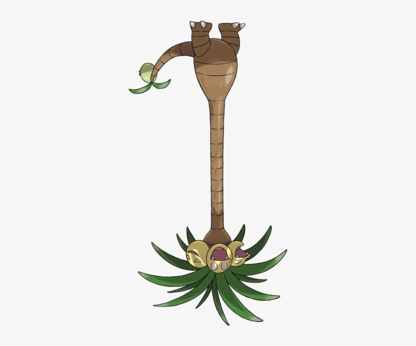 Imageuh - Redbubble Alola Long-necked Exeggutor Tasche, transparent png