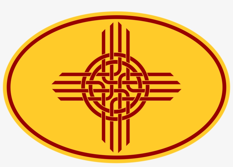 Celtic Zia Oval Decal - Zia Pueblo, transparent png