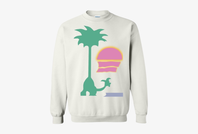 Sax On A Beach V2 Crewneck Sweater - American Veteran Unisex Crewneck Us Army Military Navy, transparent png