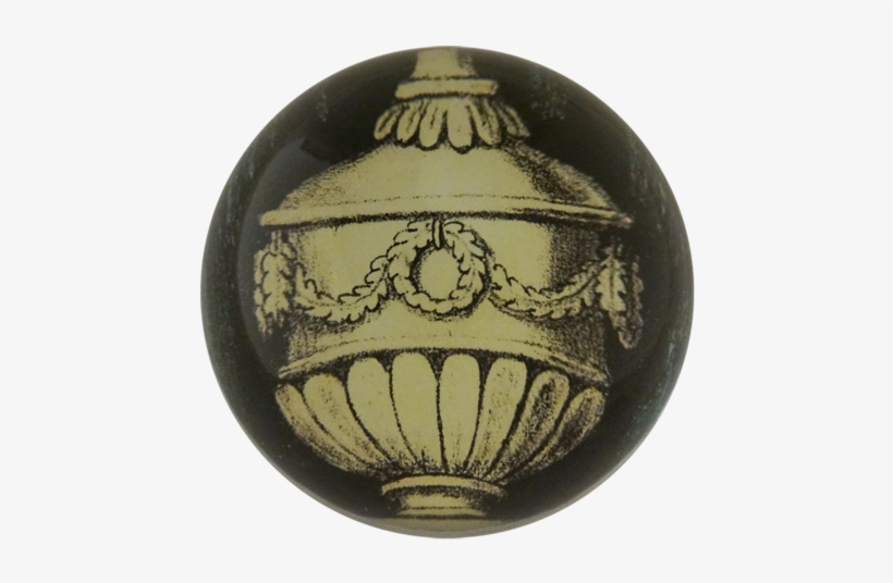 Rounded Urn Rounded Urn - Skull, transparent png