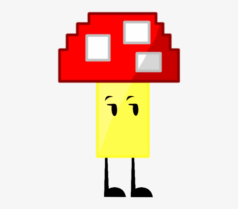 Battle For Food Pixelated Mushroom - Battle For Food, transparent png
