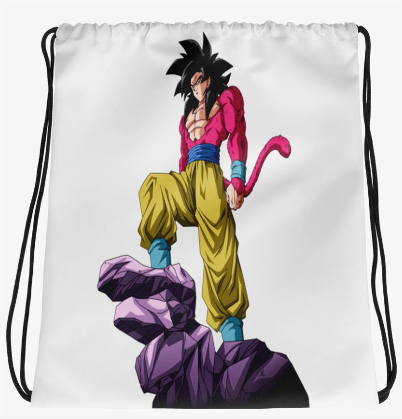 Image Of Super Saiyan 4 Goku Drawstring Bag Dragon Ball 1000x1000 PNG Download PNGkit