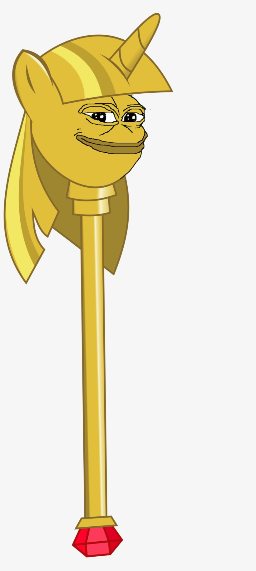 Meme, Pepe The Frog, Safe, Twilight Scepter - Meme Scepter, transparent png
