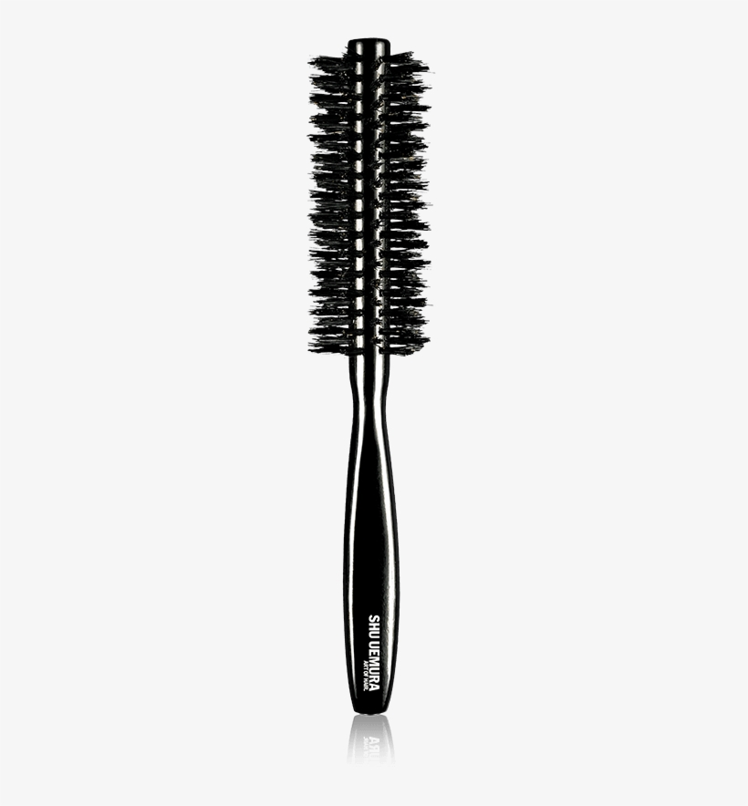 Small Round Hair Brush - Hairbrush, transparent png