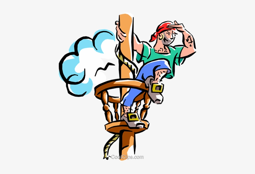 Pirate Ship Royalty Free Vector Clip Art Illustration - Pirates Test Taking Strategy, transparent png