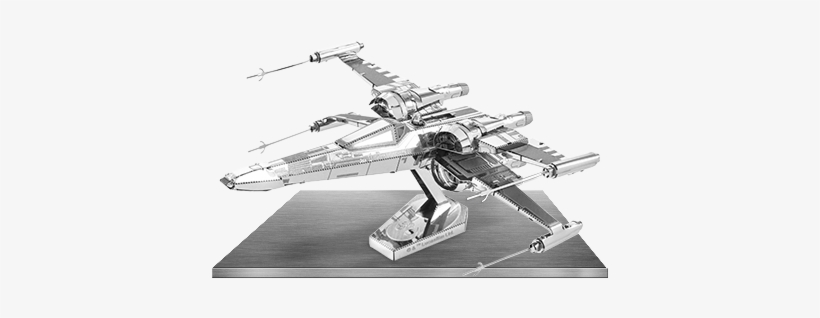 Picture Of Star Wars - Metal Earth Poe X Wing, transparent png