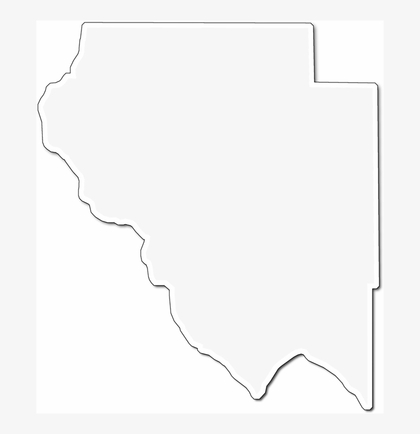 A Map Of Okeechobee With An Outer Shadow Around The - Okeechobee Plain, transparent png
