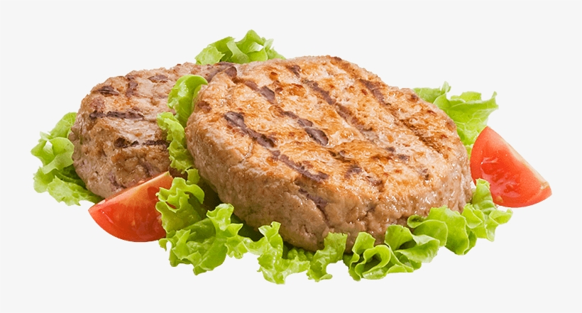 Hamburger Classico Di Suino - Hamburger Al Piatto Png, transparent png