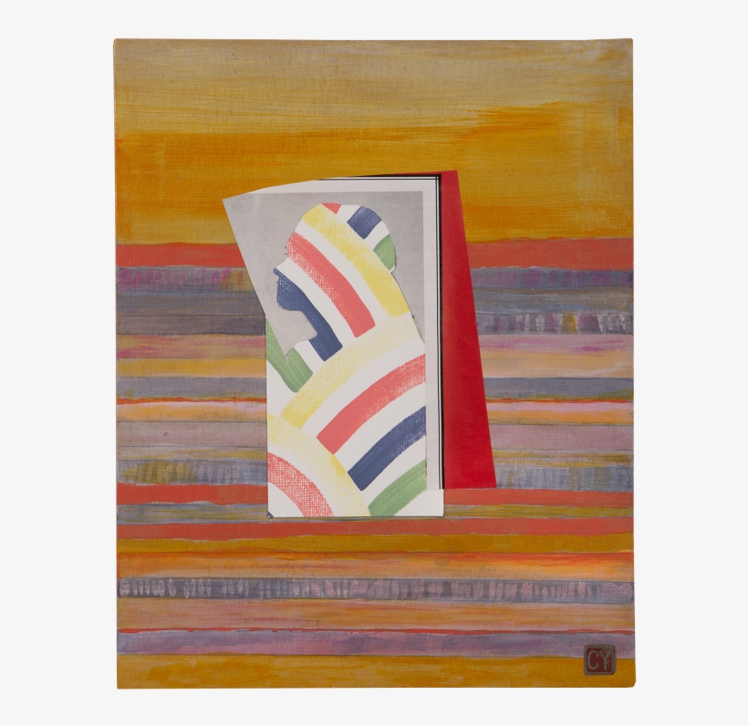 Lookout, 2016, Paper Collage And Watercolor, 20" X - Motif, transparent png